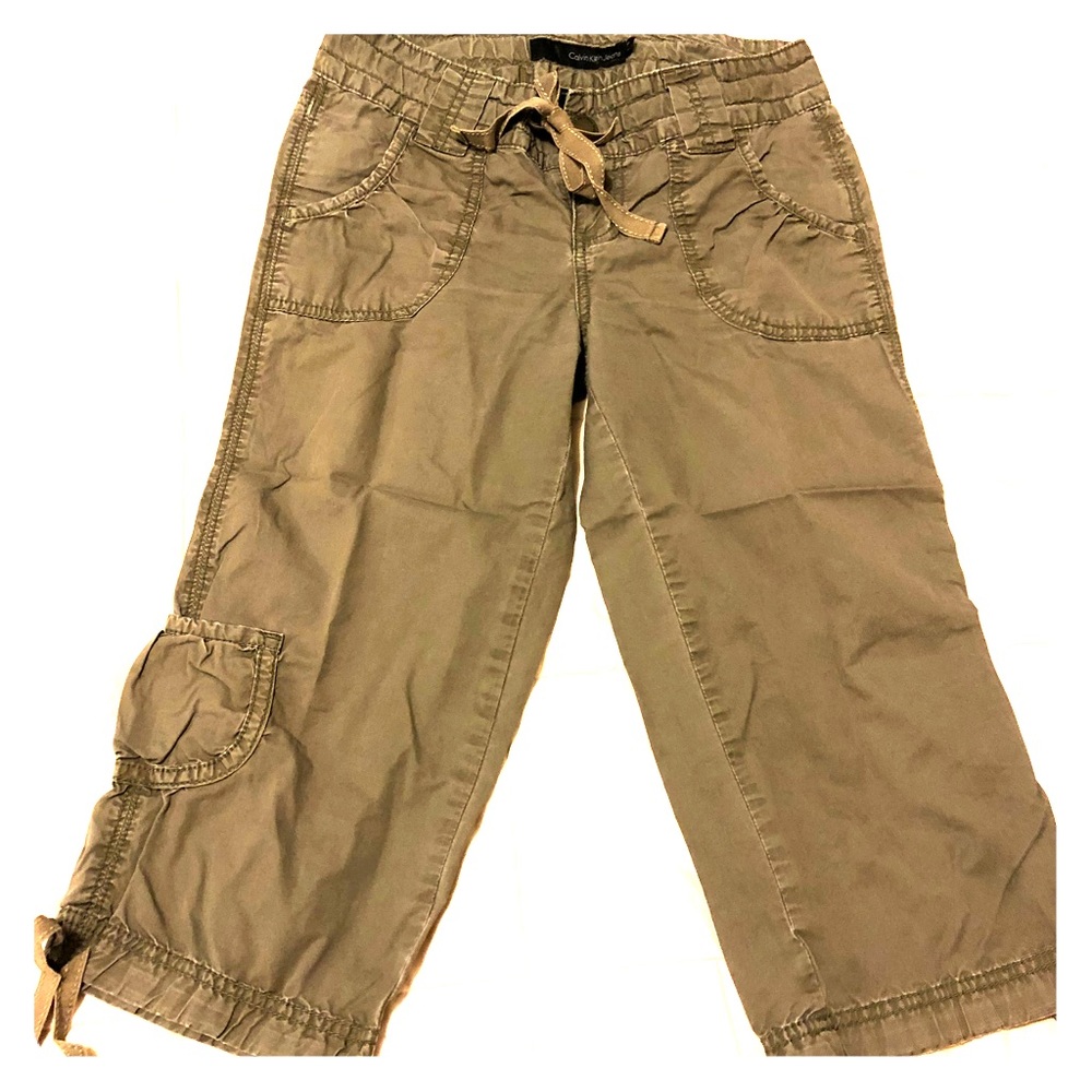 Calvin Klein Jeans cargo capri pants